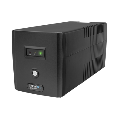 Imagen de UPS 1000VA/600 W Línea Interactiva 120Vca / 6 tomas 5-15R (4 Respaldadas) / Regulación de Voltaje / Protección RJ45