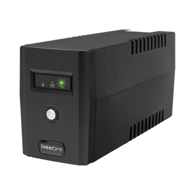 Imagen de UPS 800VA/480 W Línea Interactiva 120Vca / 6 tomas 5-15R (4 Respaldadas) / Regulación de Voltaje / Protección RJ45
