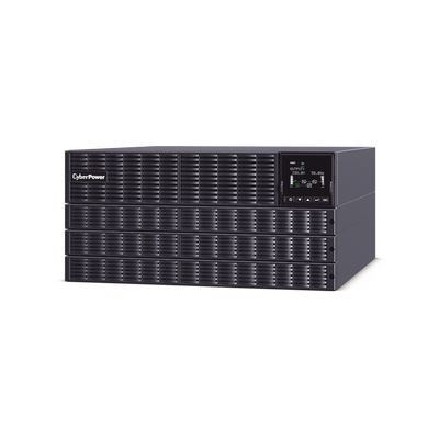 Imagen de UPS de 10000 VA/10000 W, Online Doble Conversión, 200 - 240 Vac de Entrada, 200 - 240 Vac de Salida, Terminal Hardwired, Onda Senoidal Pura, Torre o Rack de 6 UR, Con 3 Tomas NEMA L6-30R