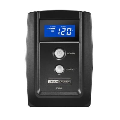 Imagen de UPS de 900 VA/420 W, Topología Línea Interactiva, Entrada 120 Vca NEMA 5-15P, y 6 Salidas NEMA 5-15R, Con Regulador de Voltaje (AVR)