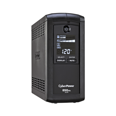 Imagen de UPS de 850 VA/510 W, Topología Línea Interactiva, Entrada 120 Vca NEMA 5-15P, Tipo Mini Torre, Con 9 Tomas NEMA 5-15R