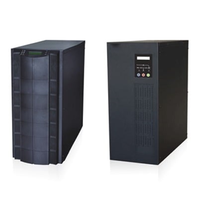 Imagen de Inversor / Cargador para sistemas tipo isla de 192Vcc/120VCA de 5000W onda sinusoidal pura con controlador MPPT. Administre una fuente fotovoltaica, la red eléctrica y recargue su banco de baterías y su consumo sin problemas.