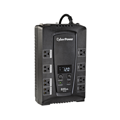 Imagen de UPS de 825 VA/450 W, Topología Línea Interactiva, Entrada 120 Vca NEMA 5-15P, Tipo Gabinete Compacto, Con 8 Tomas NEMA 5-15R