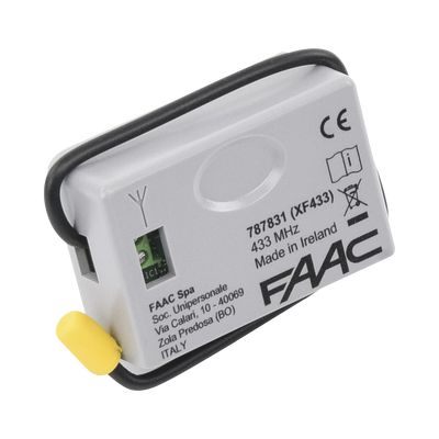 Imagen de Receptor inalámbrico XF 433 para operador FAAC S418