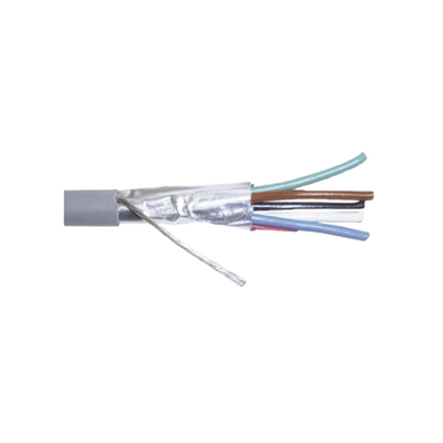 Imagen de Cable Calibre 22, CMR, 6 Conductores, Blindado, 305 metros, Color Gris