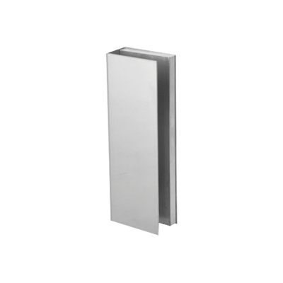 Imagen de Montaje "U" para Puertas de Vidrio/ 3/4" de Grosor/ Para Chapas Magnéticas de 1200 lbs./ Ajuste por Opresores