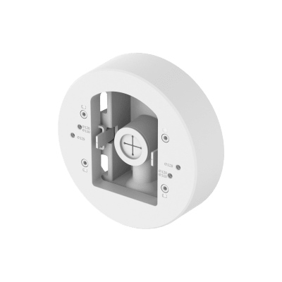 Imagen de Adaptador de poste compatible con camaras tipo domo Hanwha / verificar compatibilidad