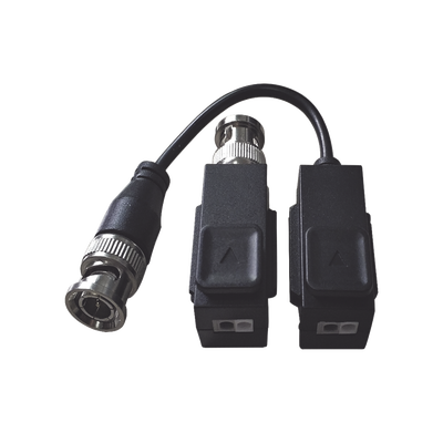 Imagen de Kit de Transceptor (Balluns) TURBOHD con Boton Push / Hasta 8 MP (4K) / 100% Cobre / Soporta HD-TVI / AHD / CVI / CVBS / Audio por Coaxitron / Datos para Menu de Configurar de Cámaras