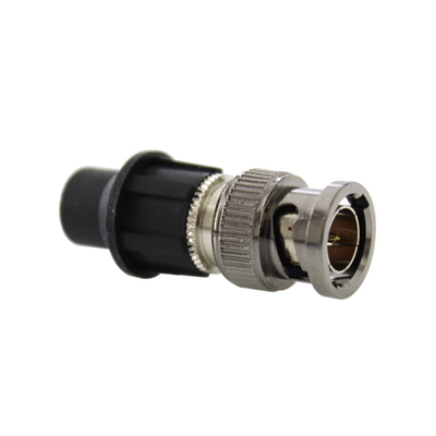 Imagen de Conector a presión para cable tipo RG6, RG59, RG178 en sistema CaP ( Incluye CaP color negro )