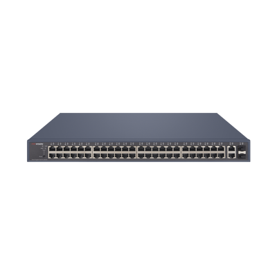 Imagen de Switch PoE+ / Monitoreable / 48 Puertos 1000 Mbps PoE+ / 2 Puertos 1000 Mbps Uplink / 2 Puertos SFP / 470 Watts