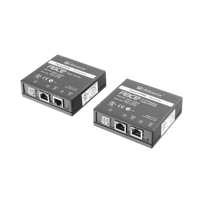 Imagen de Kit extensor IP y PoE por cable UTP CAT5E hasta 500 mts @ 100 mbps