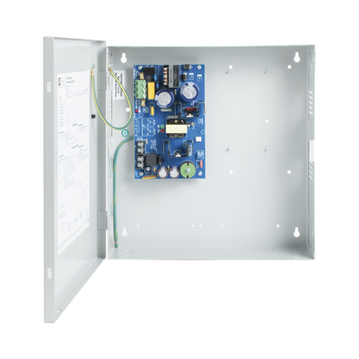 Imagen de 12 o 24 Vcc @ 6 Amp. / fuente de alimentación / 1 salida / capacidad de baterías de respaldo / requieren baterías