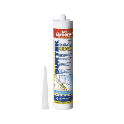 Imagen de Silicón Sellador Transparente de Uso General (280 ml).