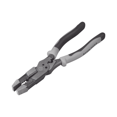Imagen de Pinza Híbrida con Ponchadora de 8". Pela Cable Sólido de 10-14 AWG y Cable Trenzado de 12-16 AWG