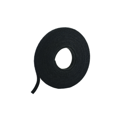 Imagen de Rollo de Cinta de Contacto, de 15 Pies (4.5m) de Largo, 19.1 mm de Ancho, Color Negro