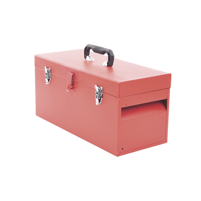 Imagen de Caja de herramientas metálica con soble cerradura de 51 x 21.5 x 24cm.