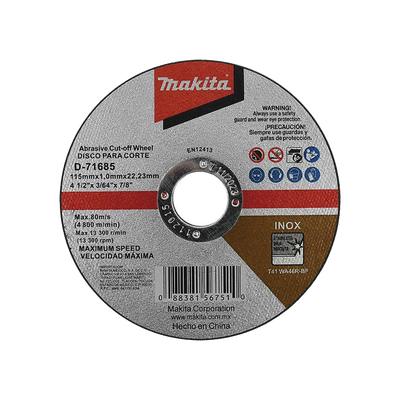Imagen de Disco 4 - 1/2"/ Inox y Acero