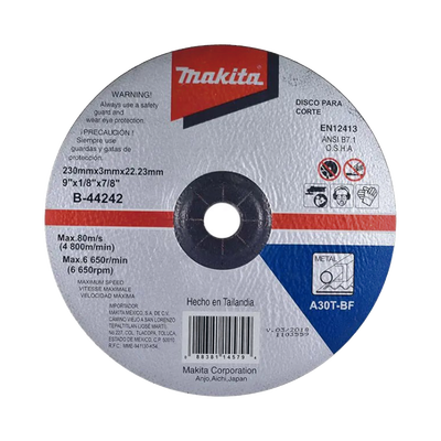 Imagen de Disco de corte para metal de 9"