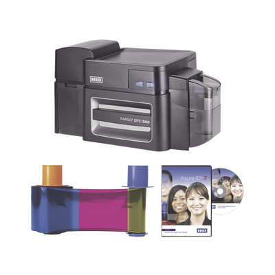 Imagen de Kit de Impresora Profesional de Doble Cara DTC1500/ Borrado información/ Marca de Agua/ Incluye Ribbon y Software