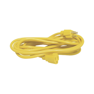 Imagen de Extensión Eléctrica de Uso Rudo Aterrizada 30 metros / Color Amarillo.