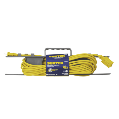 Imagen de Extensión eléctrica de Uso Rudo 4 metros / 127 V CA 10 A Máximo / Color Amarillo.