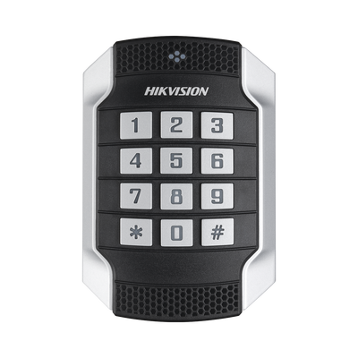 Imagen de Lector de Tarjetas MIFARE y Contraseñas / Wiegand W26 - W34 y RS-485 / IP65 / IK10 / Estetico y Facil de Utilizar / Indicador LED