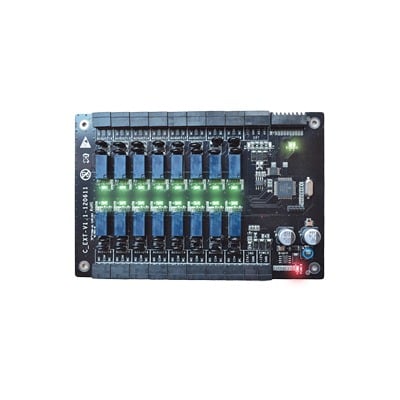 Imagen de Expansor de 16 relevadores para sistema de elevadores compatible con ZKEC10