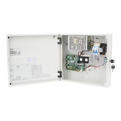 Imagen de Controlador de Acceso para 4 puertas / Administrable 100 % en la Nube / Compatible con Teclado Wiegand de Terceros / PIN para visitas desde la APP / Capacidad de batería de respaldo / Función de  Anti-Passback / 50,000 Tarjetas