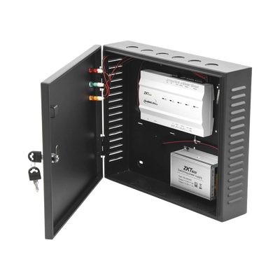 Imagen de Controlador de Acceso / 1 PUERTA / Funcion ADMS PUSH Incluida / Alta Seguridad / 3 Años de Garantía / Biometría Integrada / 20,000 Huellas / Software de integración ZKBioSecurity