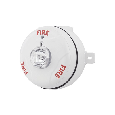 Imagen de Lámpara Estroboscópica para Exterior / a 2 Hilos / Montaje en Techo / Configuración Estroboscópica Seleccionable / Color Blanco