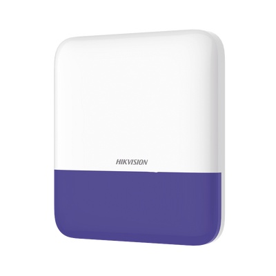 Imagen de (AX PRO) Sirena Inalámbrica con Estrobo Azul para Exterior IP65 / 110 dB