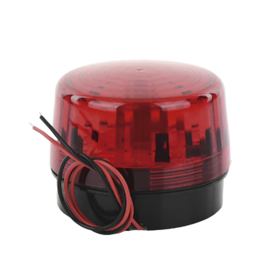 Imagen de Luz Estroboscópica LED (35) / Patrones de Parpadeo Ajustables / 8 Patrones / Batería de Respaldo / 12-24 Vcc/Vca / Resistente al Clima IP66/IP55