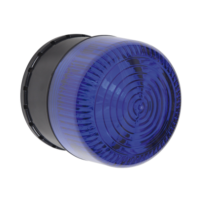 Imagen de Microcontrolador SELECT-ALERT con Alarma Sirena/Estrobo para notificar Entradas/Salidas No Autorizadas y Emergencias, Color Azul