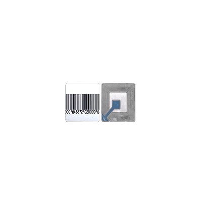Imagen de Paquete con 100 tags Etiqueta Adherible RF 40 x40 mm