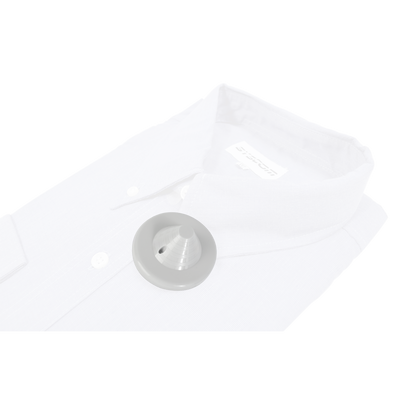 Imagen de Paquete 100 pzas Tags / Para Ropa / Tipo Mini UFO / Gris Claro