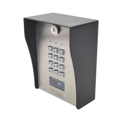 Imagen de Teclado exterior/interior antivandálico, 3 relevadores, 50 códigos de visitantes, 1200 usuarios