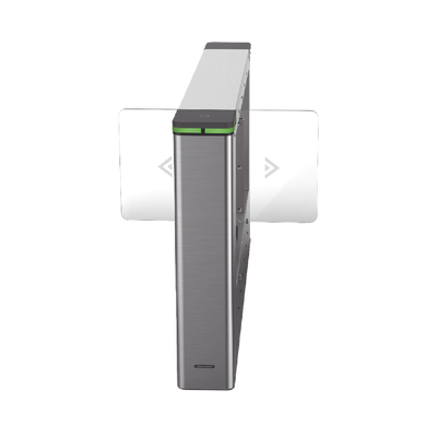 Imagen de Torniquete Central para ampliar carriles /Con 12 pares de detectores IR para validación de permisos/ Soporta Terminal de reconocimiento facial/ audio personalizable.