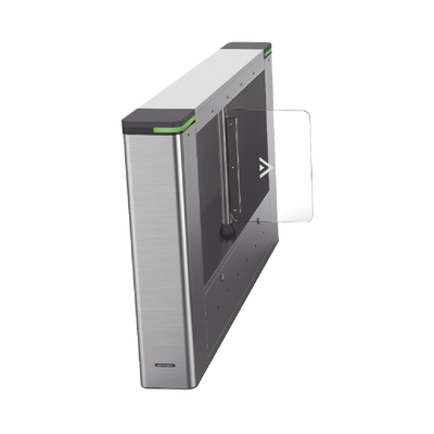 Imagen de Torniquete IZQUIERDO tipo Swing para Carril de 90 cms / Incluye Lector de Tarjeta / TCP/IP / Administrable por iVMS-4200 (Requiere Torniquete Derecho) / 6,000,000 MCBF / 12 Pares de IR