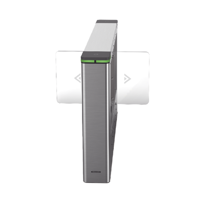 Imagen de Torniquete Swing CENTRAL para Ampliar Numero de Carriles / Incluye Panel y Lectores de Tarjeta / TCP/IP Administrable por iVMS-4200 (Requiere Torniquete Izquierdo) / Carril de 90 cms / 6,000,000 MCBF / 12 Pares de IR