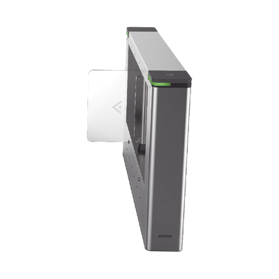Imagen de Torniquete DERECHO tipo Swing para Carril de 90 cms / Incluye Panel y Lector de Tarjeta / TCP/IP / Administrable por iVMS-4200 (Requiere Torniquete Izquierdo) / 6,000,000 MCBF / 12 Pares de IR