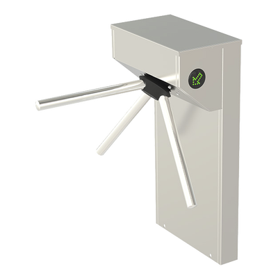 Imagen de Torniquete Tipo Tripode de Medio Cuerpo / Acabado en Acero Inoxidable / De Apertura Bidireccional / Compatible Con Paneles de Control De Acceso