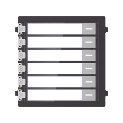 Imagen de Módulo de Botones Para Videoportero Modular / Llamada de un solo Toque / Soporta Hasta 6 Monitores Principales