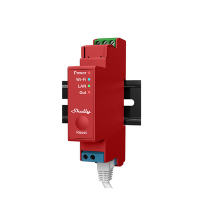 Imagen de Relevador / Interruptor WIFI/ Industrial y residencial inteligente / Hasta 16A / Soporta Google /Alexa / Nube P2P y control Local / 1 canal y puerto ethernet