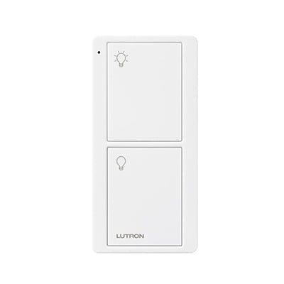 Imagen de Control remoto PICO 2 botones encender, apagar, complemente con un switch on/off, Caseta, RA2, RadioRa2