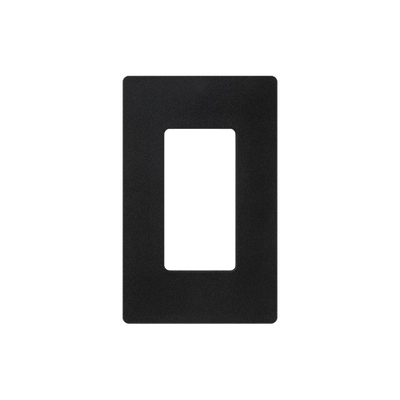 Imagen de Placa de pared 1 espacio, para atenuador (dimmer), apagador ó control remoto inalámbrico LUTRON.