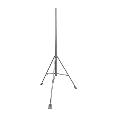 Imagen de Tripie de con tubo de 2" para alcanzar 3 metros. Acero Galvanizado en Caliente.