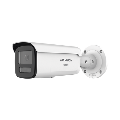 Imagen de [Dual Light + ColorVu] Bala IP 8 Megapixel / Lente 4 mm / 60 mts IR + 60 mts Luz Blanca / Exterior IP67 / Luz Intermitente y Alerta de Audio / Micrófono Integrado / Videoanaliticos (Filtro de Falsas Alarmas)  / ACUSEARCH