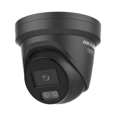 Imagen de [Dual Light + ColorVu 3.0 + HikAI] Turret IP 6 Megapixel / Lente 2.8 mm / 40 mts IR + 40 mts Luz Blanca / 2 Micrófonos Integrados / Exterior IP67 / WDR 130 dB / ACUSENSE 3.0 / Captura Facial / Metal / NEMA 4X / ACUSEARCH