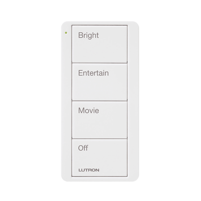 Imagen de Control inalambrico PICO, 4 botones para con escenas ya predefinidas y grabado.