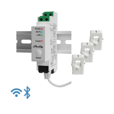 Imagen de Medidor Trifásico de Corriente Alterna / WIFI / industrial y residencial / Nube P2P